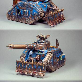 Ork Deathskullz Looted Tank by Grimvar