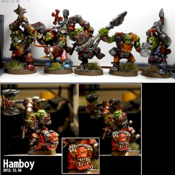 warhammer 40K   ORKS NOBZ!!!! by hamboy
