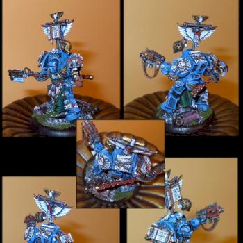Dark Angels Librarian in Terminator Armour by J.A.C.
