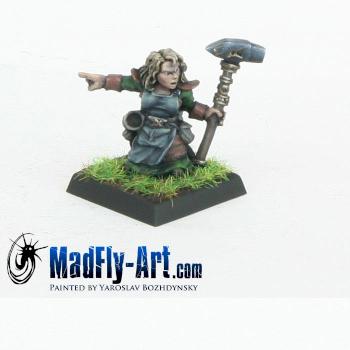 Valana, Forgemaiden Sergeant by MadFlyArtStudio