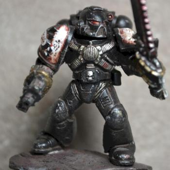 Black Templar Initiate by Eye0fHoruS