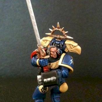 Space Marine Captain Corentin - Stormhammers 3rd Co. by Squig