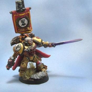 Imperial Fist Captain by Bear