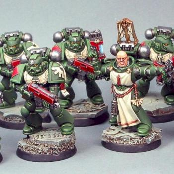 Dark Vengeance Dark Angels Tactical Squad by Grimvar