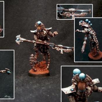 Necron Overlord by Teks