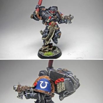 space marine chaplain by Wootton