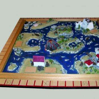 table du jeu Days of Wonder La Crique des Pirates by captainbigleux