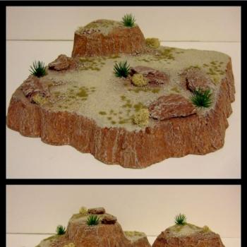 Rocky Desert Terrain by KaJice