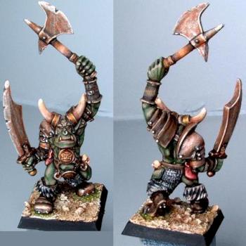 Old plastic Black Orc by Wristaction