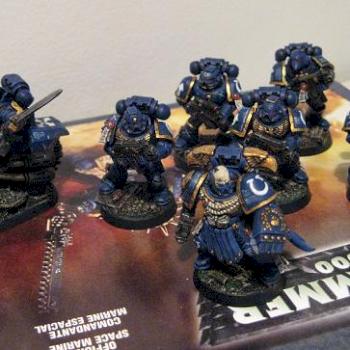 2nd company Ultramarines by kung david