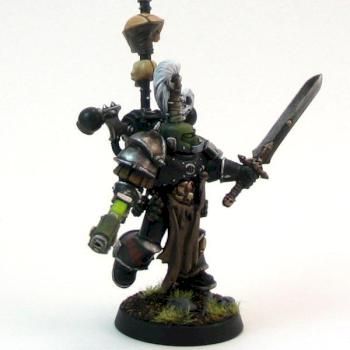 Chaos Space Marine Aspiring Champion by Countersunk81