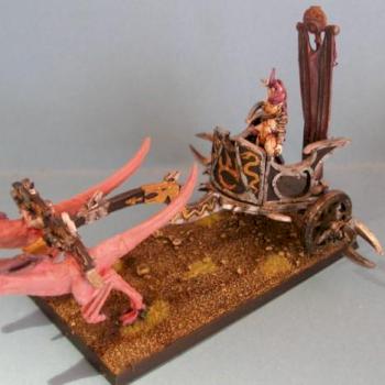Slaanesh Demon Chariot by elvslayer