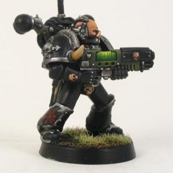 Chaos Space Marine  - Red Squad 3 by Countersunk81