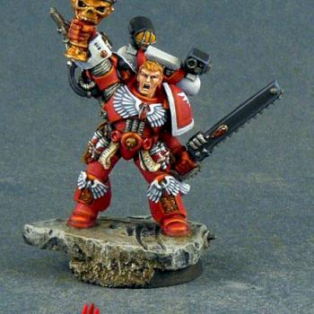 Blood Angels Brother Corbulo by MiG