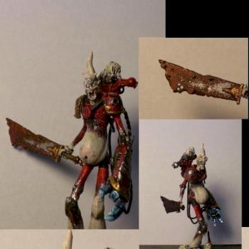 Nurgle Possessed Aspiring Champion by Flaminsnowman