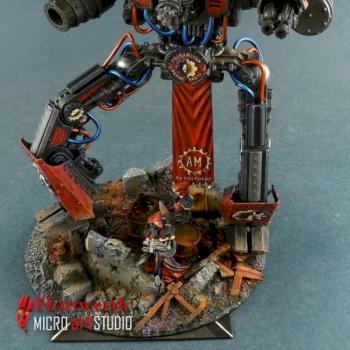 Adeptus Mechanicus Batlleknight Prometheus by Hortwerth