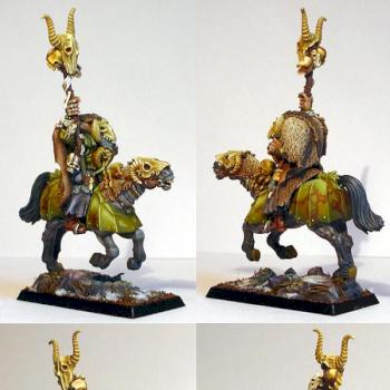 Mounted Chaos Sorcerer by Mos