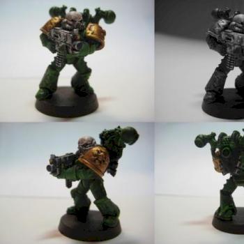 Chaos Space Marine by Wulf328