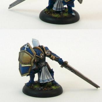 Sir Ekkrion Ganis, Paladin of Menoth by Countersunk81