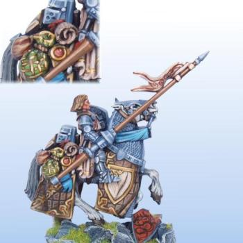 Bretonnian Paladin by Black Gobbo