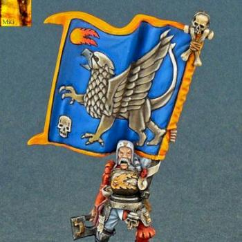 Empire Griffon Standard Bearer by MiG