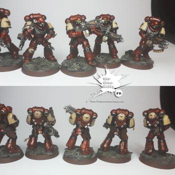 Blood Ravens - Intercessors squad with auto-bolt rifles by Kova