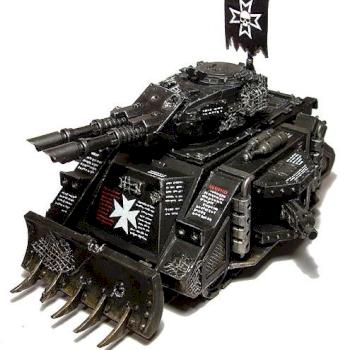 Predator Tank Black Templars by ebeneben