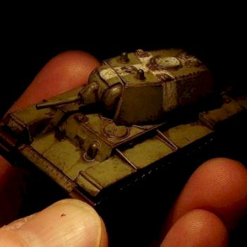 1/100 scale Soviet KV1 by DJsMinis