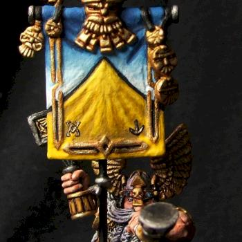 Dwarf Army Battle Standard Bearer by Bandit