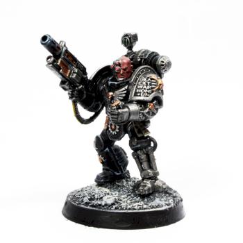 Ennox Sorrlock, Iron Hands Sternguard Veteran of Deathwatch Kill Team Cassius by Tengku Iskhandar