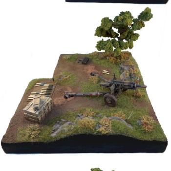 AFV 1/35 105mm Howitzer M101A1 by tousgeo