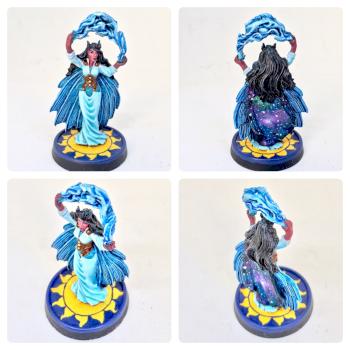 Amnesty, Tiefling Celestial Warlock by AnotherEternity