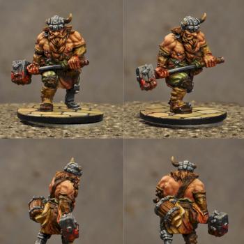 Thundergut - Zombicide Black Plague by Justin Lilo