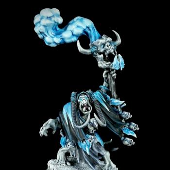 Shaman of the Frozen Fist by darcybono