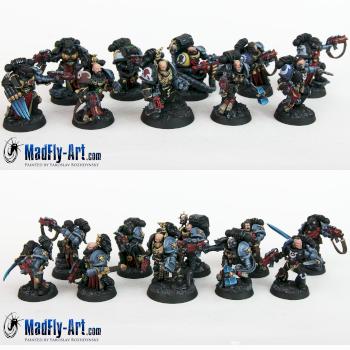 Deathwatch Kill Team by MadFlyArtStudio