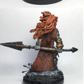 Fire Giantess by D_Gran