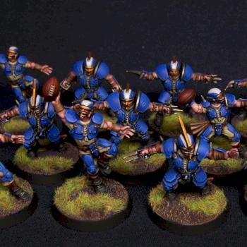 Reikland Reavers Blood Bowl team. by Craftspainting