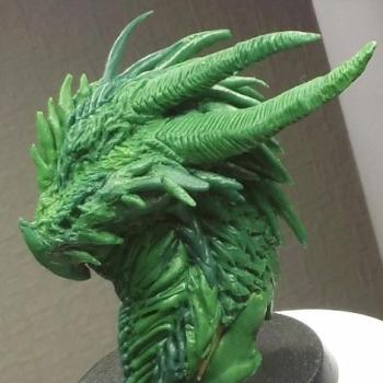 a head of dragon (practice) by tichiro