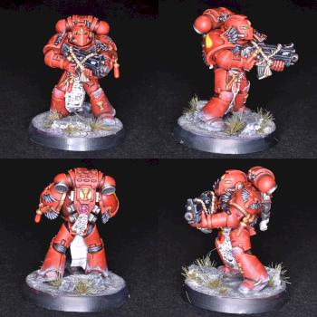 Blood Angels Tactical Marine by BigH