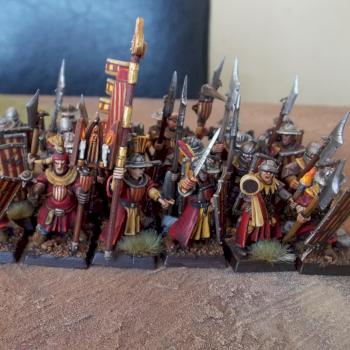 Bretonnian Peasants by neojarlaxe