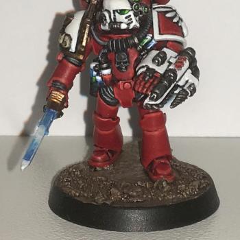 Blood Angels Legion Apothecary with Jump Pack by GraemePaul