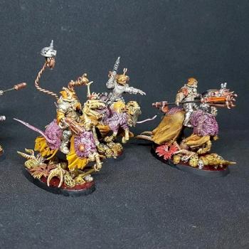 dark mechanicum cavalry by Sirpiv