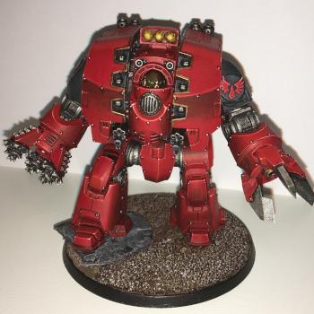 Blood Angels Leviathan Dreadnought by GraemePaul