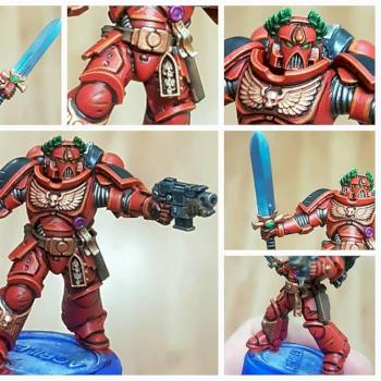 Blood Angels Captain by Enrique0000