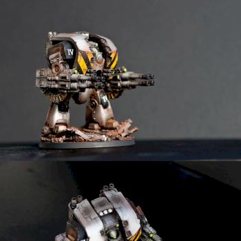 Forge world légio Iron warrior Léviathan dreadnought by Nopaintnogame