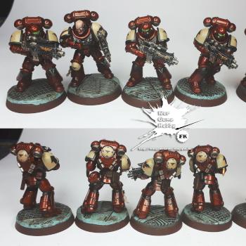 Blood Ravens - Intercessors squad with stalker pattern bolt rifles by Kova