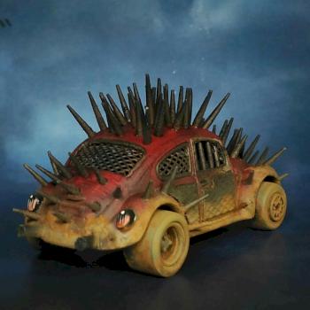 Postapocalyptic car vw beetle by raivan