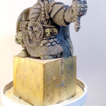 Dwarf Sculpture by Tomáš Pavlíček