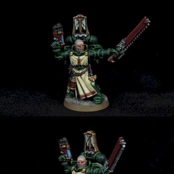 Dark Angels Veteran Sergeant Raphael by Dark Seraph