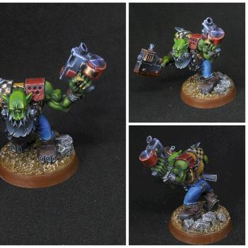 Ork Nob by Robonoa